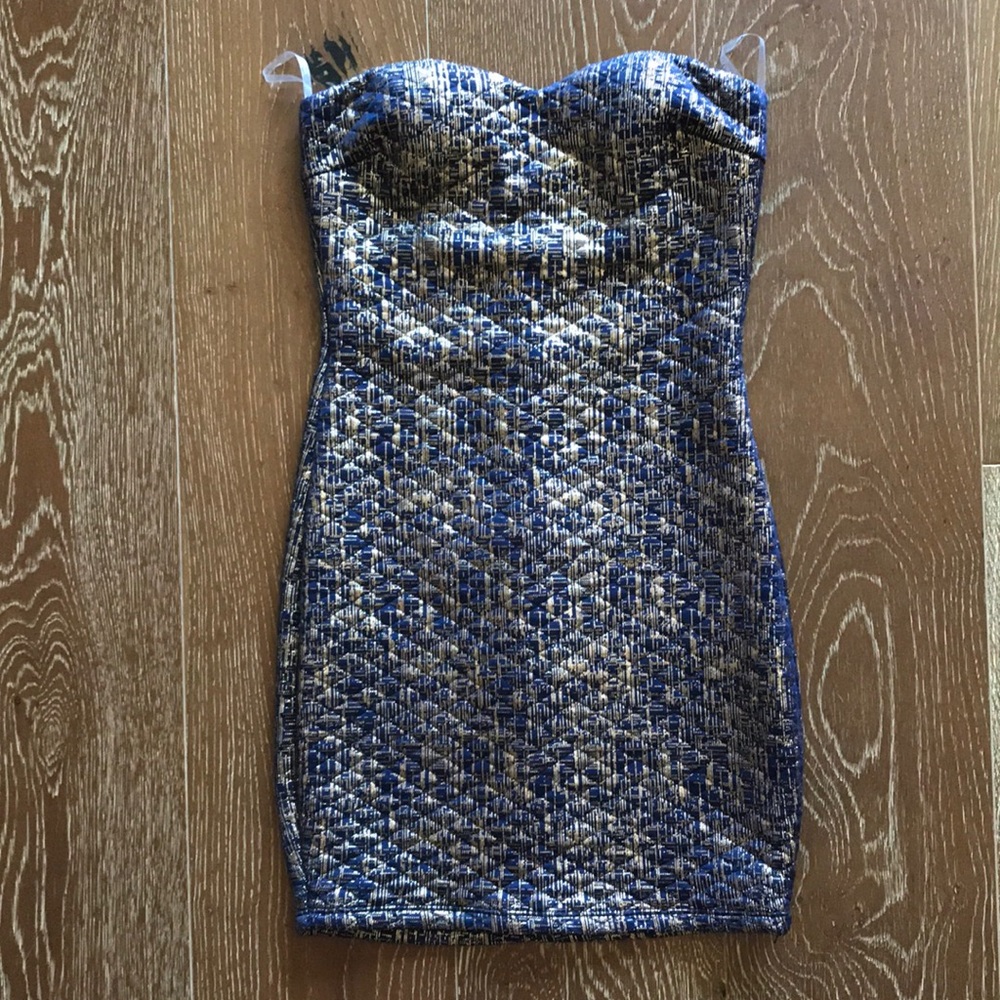 Strapless, Shimmery, Cocktail Dress